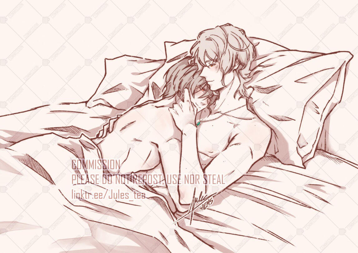 Sweet Morning (refined sketch)