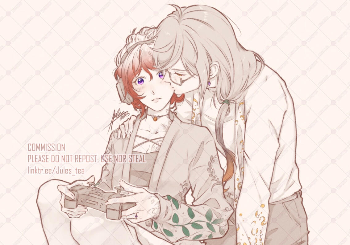 Streamer AU (refined sketch)